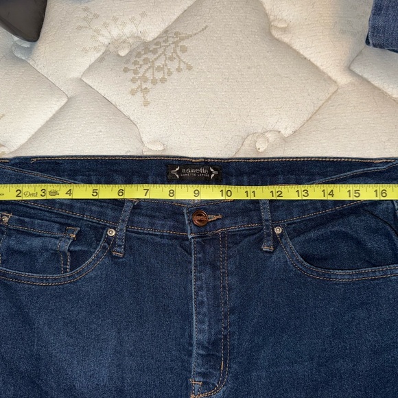 NANETTE LEPORE Blue Boot Cut Jeans - Picture 6 of 9